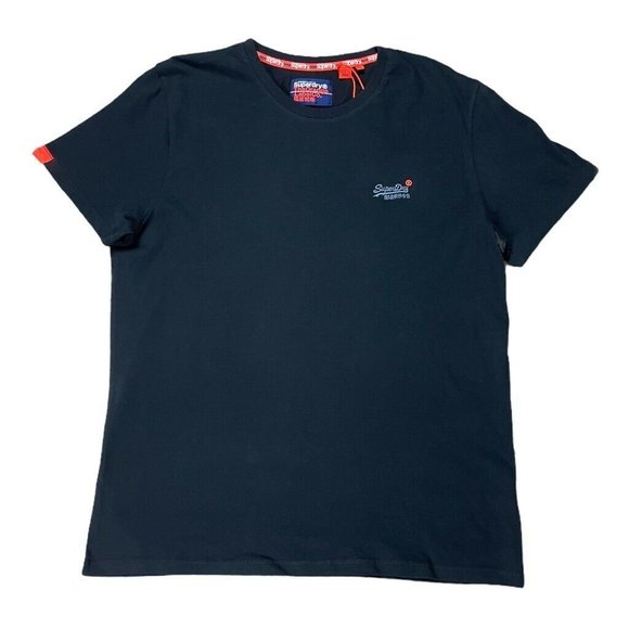 Vintage Mens Superdry Orange Label T Shirt XXL - Picture 1 of 11